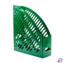 Kép 2/2 - Iratpapucs 8cm, műanyag, 80x327x253mm, ARK zöld