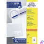 Kép 1/6 - Etikett címke, 105 x42,3mm, univerzális, 14 címke/ív, 100 ív/doboz, Avery fehér