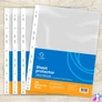 Kép 3/3 - Genotherm lefűzhető, A4, 75 micron víztiszta Bluering® 100 db/csomag,