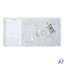 Kép 2/4 - Iratrendező A4, 7,5cm,lapraszerelt, Bluering® Smart fehér