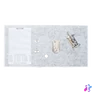 Kép 2/4 - Iratrendező A4, 7,5cm,lapraszerelt, Bluering® Smart fehér