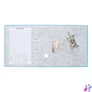 Kép 2/5 - Iratrendező A4, 7,5cm,lapraszerelt, Bluering® Smart türkiz