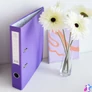 Kép 2/4 - Iratrendező A4, 5cm,lapraszerelt, Bluering® Smart lila