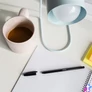 Kép 3/3 - Golyóstoll 0,7mm eldobható, hatszögletű test kupakos Bluering® Jetta, írásszín fekete