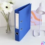 Kép 3/4 - Iratrendező A4, 5cm, két oldalt PP borítás,lapraszerelt, Bluering® Premium kék