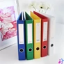 Kép 4/5 - Iratrendező A4, 5cm, két oldalt PP borítás,lapraszerelt, Bluering® Premium piros
