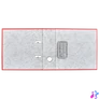 Kép 2/4 - Iratrendező A5, 7,5cm,lapraszerelt, Bluering® piros