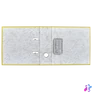 Kép 2/4 - Iratrendező A5, 7,5cm,lapraszerelt, Bluering® sárga