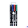 Kép 1/2 - Rostirón, tűfilc alkoholos készlet, 1mm OHP Bluering® M, 4 klf. szín