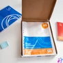 Kép 4/6 - Genotherm lefűzhető, A4, 50 micron fényes víztiszta Bluering® 25 db/csomag, 4 csomag/karton kínáló