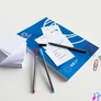 Kép 4/5 - Kockatömb 8x8x6,5cm, ragasztás nélküli, Bluering® Extra fehér