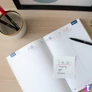 Kép 8/9 - Határidőnapló agenda Standard B/5, napi fehér lapokkal bordó Bluering® 2027.
