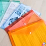 Kép 4/4 - Irattartó tasak A4, PP patentos Bluering® transzparens kék