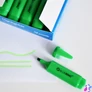 Kép 4/4 - Szövegkiemelő lapos test Bluering® zöld