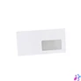 Kép 1/2 - Boríték LA4 enyvezett bélésnyomott jobb ablakos 45x90mm 110 × 220mm J28A20 Bluering® fehér