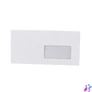Kép 2/2 - Boríték LA4 enyvezett bélésnyomott jobb ablakos 45x90mm 110 × 220mm J28A20 Bluering® fehér