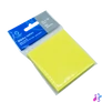 Kép 1/4 - Jegyzettömb öntapadó, 76x76mm, 80lap, Bluering® , neon sárga