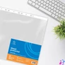 Kép 4/5 - Genotherm lefűzhető, A3, 120 micron álló, víztiszta Bluering® 25 db/csomag,