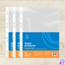 Kép 3/6 - Genotherm lefűzhető, A4, 120 micron víztiszta Bluering® 25 db/csomag,