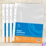 Kép 3/4 - Genotherm lefűzhető, A4, 60 micron víztiszta Bluering® 100 db/csomag,