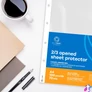 Kép 3/3 - Genotherm lefűzhető, A4, 70 micron narancsos belül 2/3 részben nyitott Bluering® 100 db/csomag,