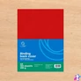 Kép 3/6 - Hátlap, A4, 230 g. bőrhatású 100 db/csomag, Bluering® piros