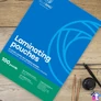 Kép 4/9 - Lamináló fólia A3, 80 micron öntapadó hátlappal 100 db/doboz, Bluering®,