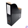 Kép 2/4 - Iratpapucs 8cm, mikrohullámú karton Bluering®, fekete