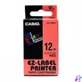 Kép 3/4 - Feliratozógép szalag XR-12RD1 9mmx8m Casio piros/fekete