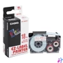 Kép 1/2 - Feliratozógép szalag XR-18WER1 18mmx8m Casio piros/fehér