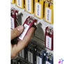 Kép 2/3 - Kulcsjelölő címke beírós 6 db/csomag, fekete, Durable