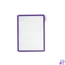 Kép 2/4 - Bemutatótábla panel, A4, 5 db/csomag, Durable Sherpa lila