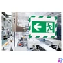 Kép 2/2 - Infókeret A4, öntapadó mágneses záródás 2 db/csomag, Durable Duraframe® Security, zöld/fehér