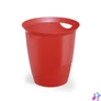 Kép 3/5 - Papírkosár 16l, Durable Trend, áttetsző piros