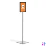 Kép 2/4 - Információs tábla, padlóállvány, A4, basic Durable antracit INFO STAND BASIC