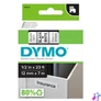 Kép 1/11 - Feliratozógép szalag Dymo D1 S0720530/45013 12mmx7m ORIGINAL fekete/fehér