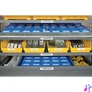 Kép 12/15 - Feliratozógép szalag Dymo S0718600/18444 12mmx5,5m, ORIGINAL, fekete/fehér