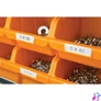 Kép 15/15 - Feliratozógép szalag Dymo S0718600/18444 12mmx5,5m, ORIGINAL, fekete/fehér