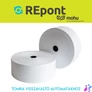 Kép 1/2 - Hőpapír 58mm széles, 250fm hosszú, cséve 25mm, BPA mentes nyomatlan, TOMRA MOHU visszaváltó gépekhez