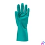Kép 2/3 - Gumikesztyű nitril vegyszerálló XL_Coverguard zöld