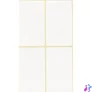 Kép 1/2 - Etikett címke, 40x70mm, 15 lap, 4 címke/lap