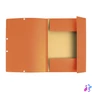 Kép 2/2 - Gumis mappa karton  prespán A/4 Exacompta narancssárga