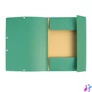 Kép 2/2 - Gumis mappa karton  prespán A/4 Exacompta zöld