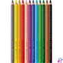 Kép 1/2 - Színes ceruza készlet háromszögletű GRIP Jumbo Faber-Castell  12klf. szín