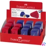 Kép 1/2 - Hegyező dupla tartályos SLEEVE Jumbo Faber-Castell piros,kék színben 
