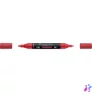 Kép 1/2 - Akril marker kétvégű MULTIMARK 219 Faber-Castell eper piros