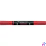 Kép 2/2 - Akril marker kétvégű MULTIMARK 219 Faber-Castell eper piros