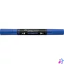 Kép 2/2 - Akril marker kétvégű MULTIMARK 120 Faber-Castell kék 