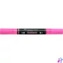 Kép 2/2 - Akril marker kétvégű MULTIMARK 329 Faber-Castell pink 