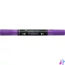 Kép 2/2 - Akril marker kétvégű MULTIMARK 136 Faber-Castell levendula 